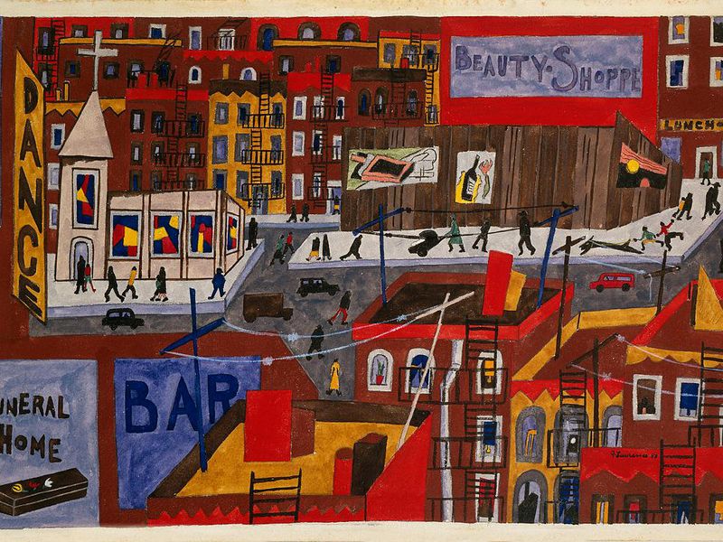 Jacob Lawrence, This is Harlem